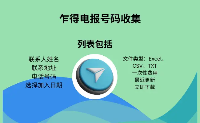 乍得电报号码收集