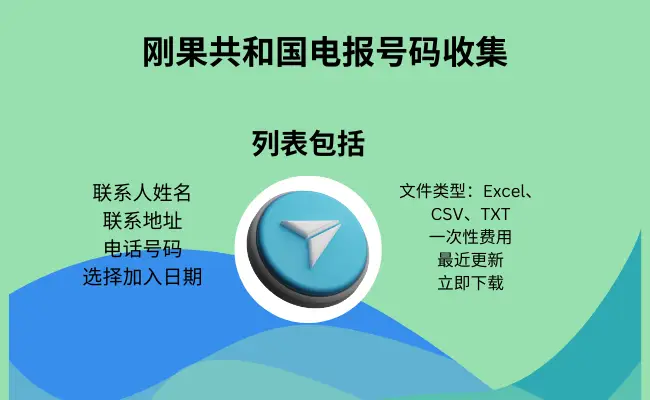 刚果共和国电报号码收集