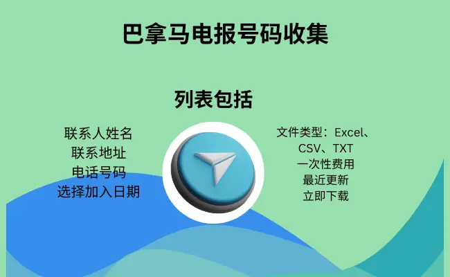 巴拿马电报号码收集