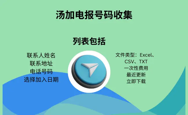 汤加电报号码收集