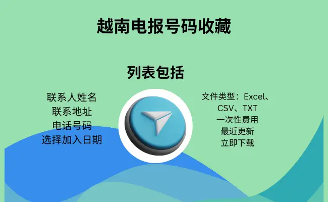 越南电报号码收藏