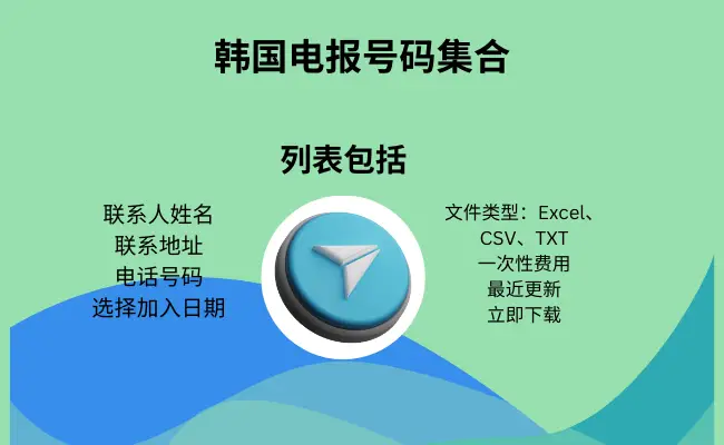 韩国电报号码集合